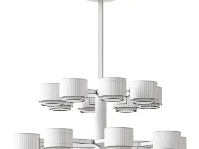 JALEN TWO TIER CHANDELIER 89438 3D model