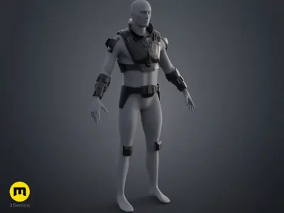 Glossu Rabban Harkonnen armor - Dune 3D print model