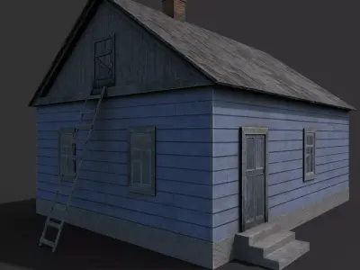 Village building I 3D model