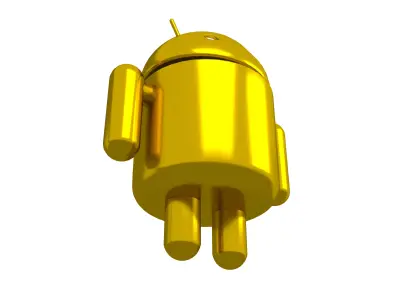 Android Robot v1 010 Free low-poly 3D model