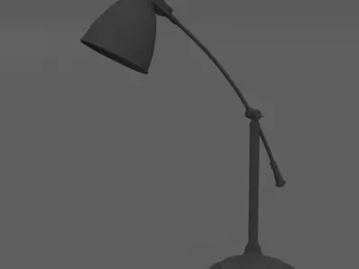 lamp 3d model desk 3D model