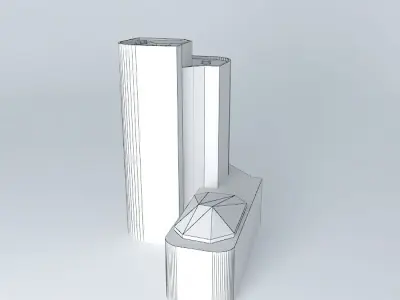 Graha Citra Caraka 3D model