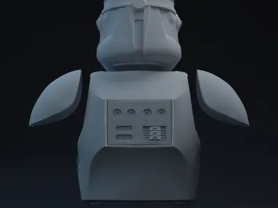 P2 FO Clone v2 One-Twelfth Scale Printable Kit 3D print model