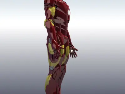 Iron Man 3D model