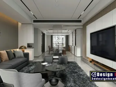 Living room 9 3D model