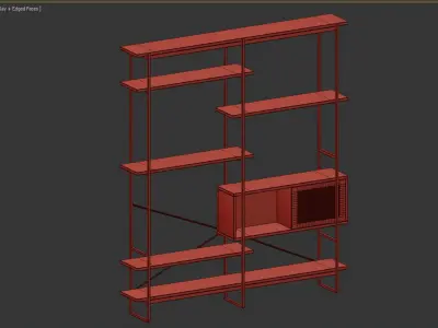 shelves Angus 3D model