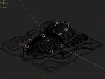 City State Building-Research Laboratory 01 3D model