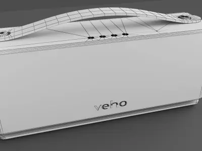 Portable Speaker - Veho M1 Low-poly 3D model