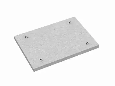 Concrete Panel 3D model
