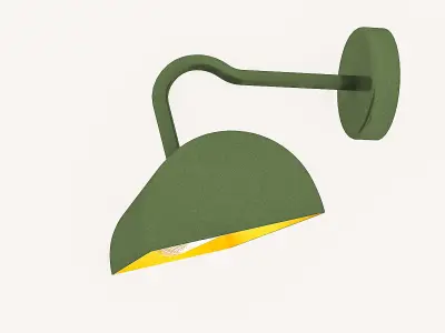3D Loft Wall Light 3D model