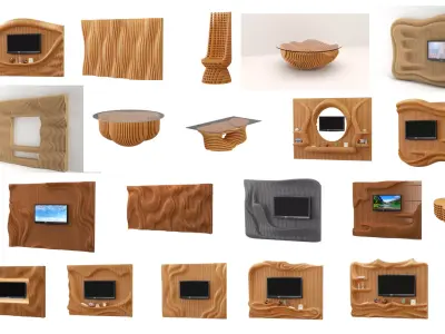 Parametric Models Pack 3D Model Collection-20 design