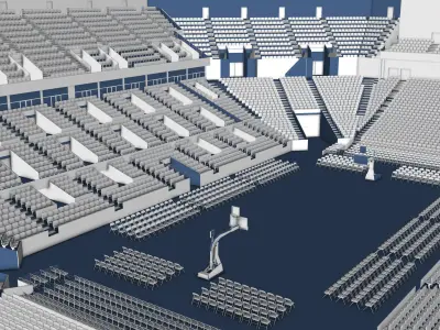 Accor Arena 3D model