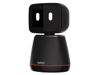 Generic Home Assistant Robot 01 Black 3D model