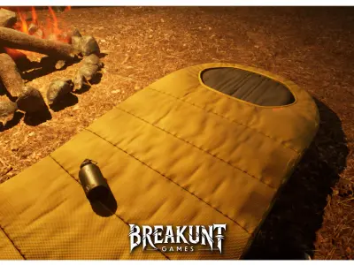 Adventure Camp Props - Unreal Engine 5  Game ready Low-poly 3D model