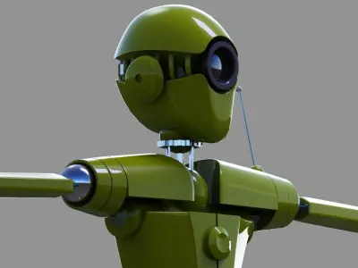 robot 7 3D model