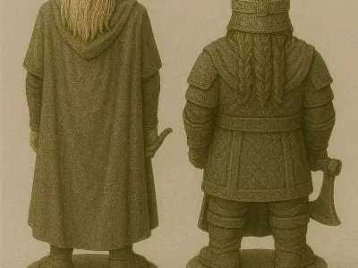 Complete Harry Potter Chess Set 3D print model