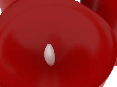 Led Candles 3D model