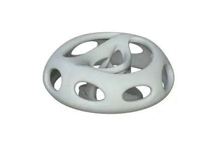 SciFi Cube Object No 65839 Low Poly Shape Low-poly 3D model