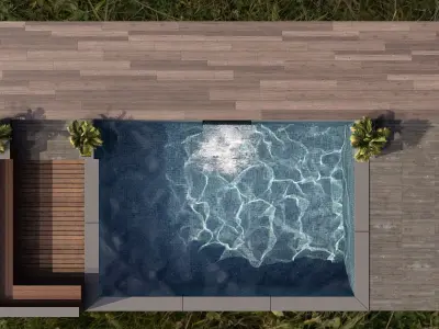 SWIMMING POOL NO67 A 3D model