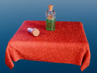 Poison Jar 3D model