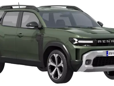 Renault Duster 2024 3D model