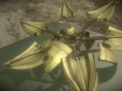 Sphere Bot Collection  Low-poly 3D model