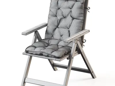 NAMMARO Reclining garden chair IKEA 3D model