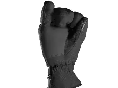 realistic glove heated gloves for motorcycles and snowmobiles Low-poly 3D model
