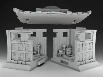 House chinese 3D print model