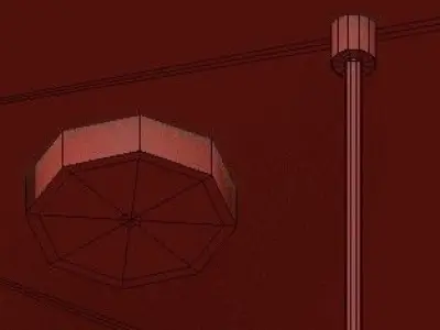 Untitled quadra pendant light 3D model