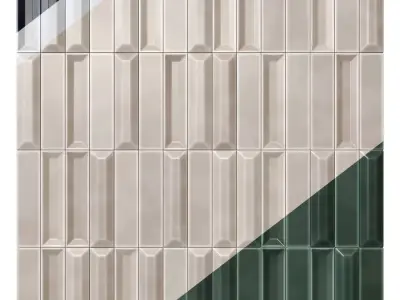 Flauti tiles 3D model