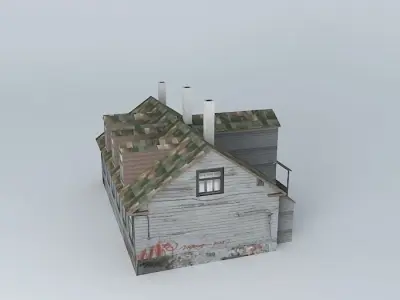 Riga Cesu street 35 Free 3D model