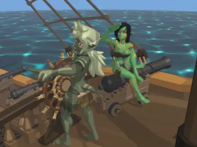 Acheron Goblin Clean Low-poly 3D model