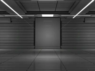 Sci Fi Room  3D model