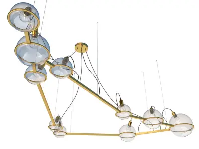 Chandelier Capricorne SKU 20726 Free 3D model