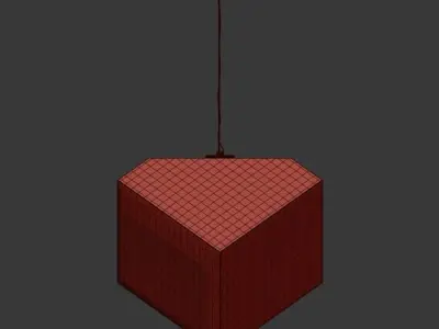 Pendelleuchte aus thermoplastischem Kunstharz 3D model