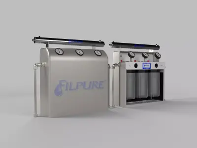 HOUSE WATER FILTER 3D model