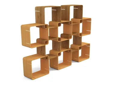 Smart Square Low-poly 3D model