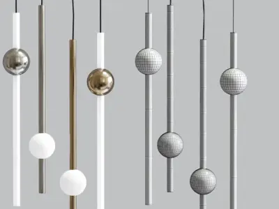 Orion Tube Light Collection 3D model