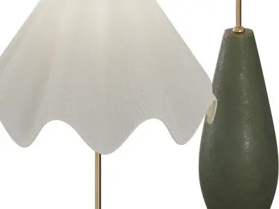 Floor lamp Threshold Low-poly 3D model