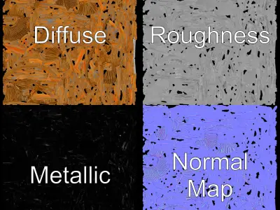 Natural Rattan Pendant Light Model Pack Low-poly 3D model