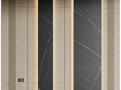 Wall panel 12 3D model