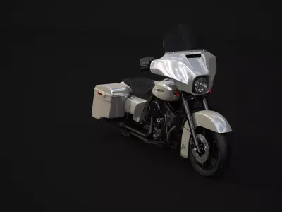 Street Glide Motorcycle 3D model
