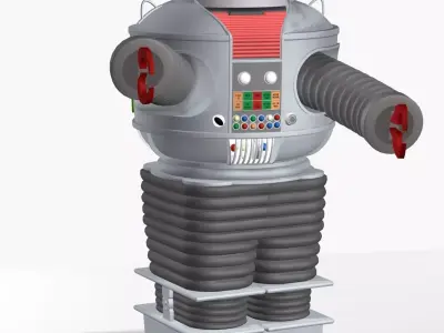 B9 Robot from Lost in Space 3D model
