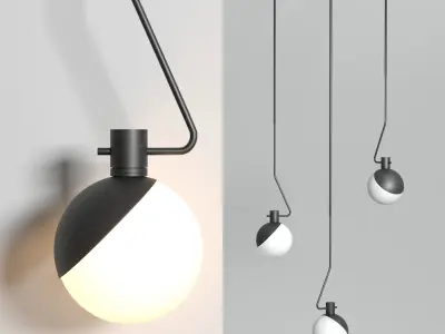 Grupa Baluna collection Black  Light 3D model