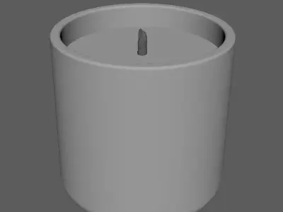 CANDLE Free 3D model