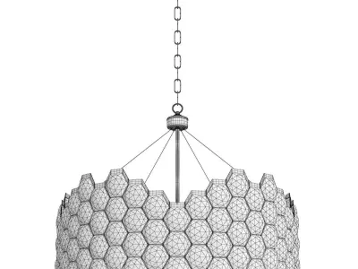 HONIG chandelier Low-poly 3D model