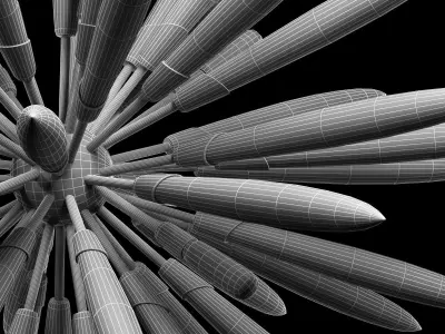 Corbett Lighting  Pendant Altitude Collection 3D model