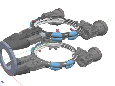 The Bowie Guardians of the Galaxy 3D print model