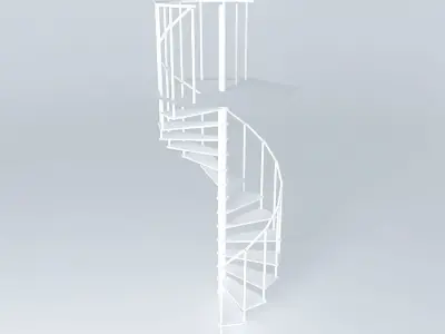 Spiral stair Free 3D model purchase